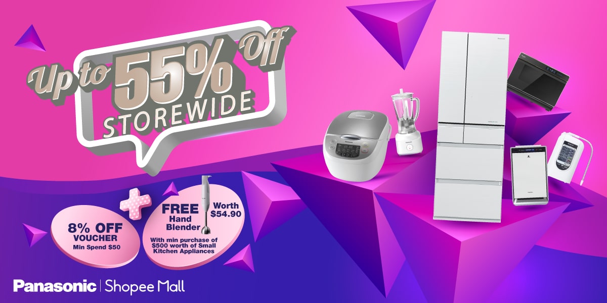 Panasonic Singapore, Online Shop Shopee Singapore