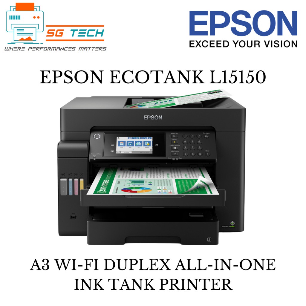 Epson EcoTank L15150 A3 WiFi Duplex AllinOne Ink Tank Printer 15150