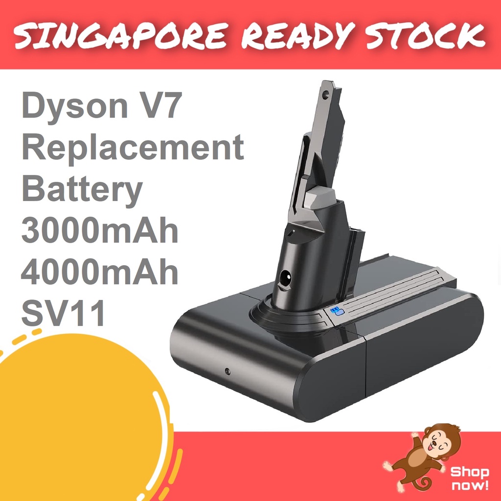 Dyson V7 Battery Replacement OEM 3000mAh 21.6V Dyson SV11 V7 Trigger V7