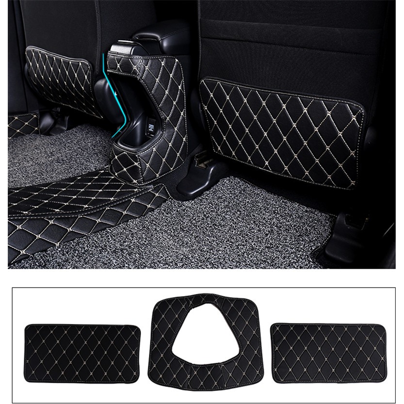linkoko Car Care Seat Back Protector Cover Leather AntiKick Mat pad Cushion Interior