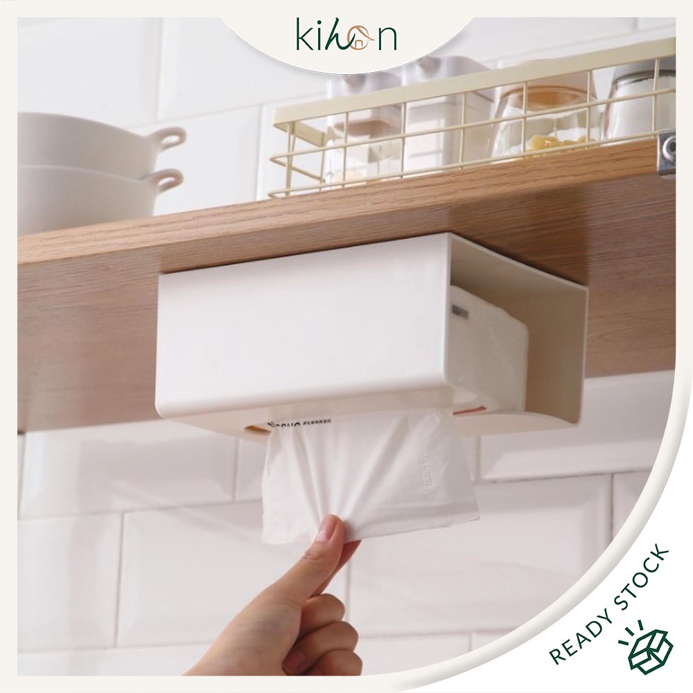 Malaysia] Wall Mounted Tissue Box Holder Kitchen Tissue Box