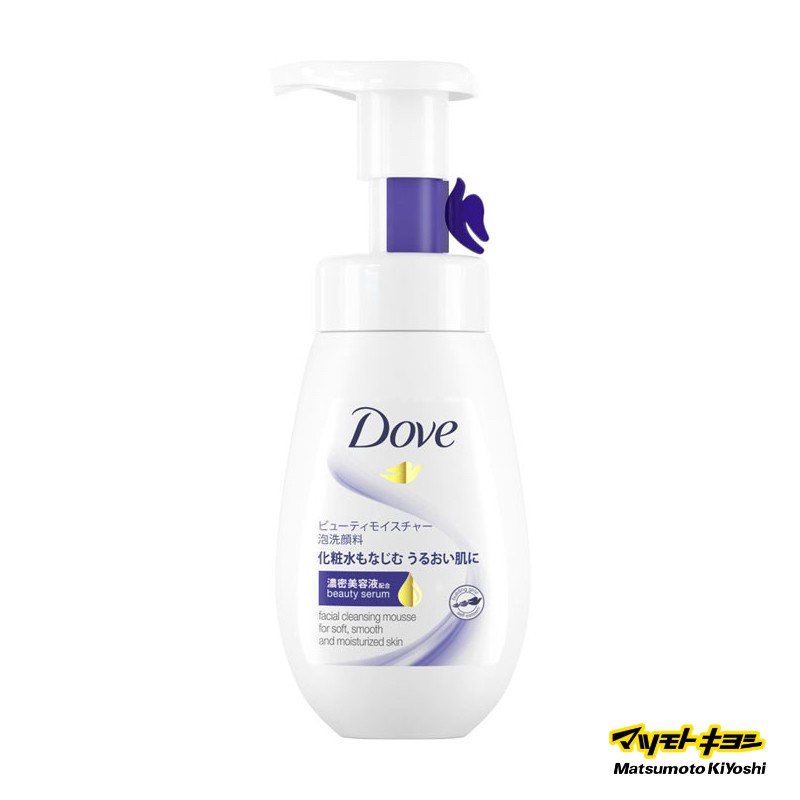 Dove Beauty Moisture Creamy Foam Cleanser 160ml Dove Foaming Face