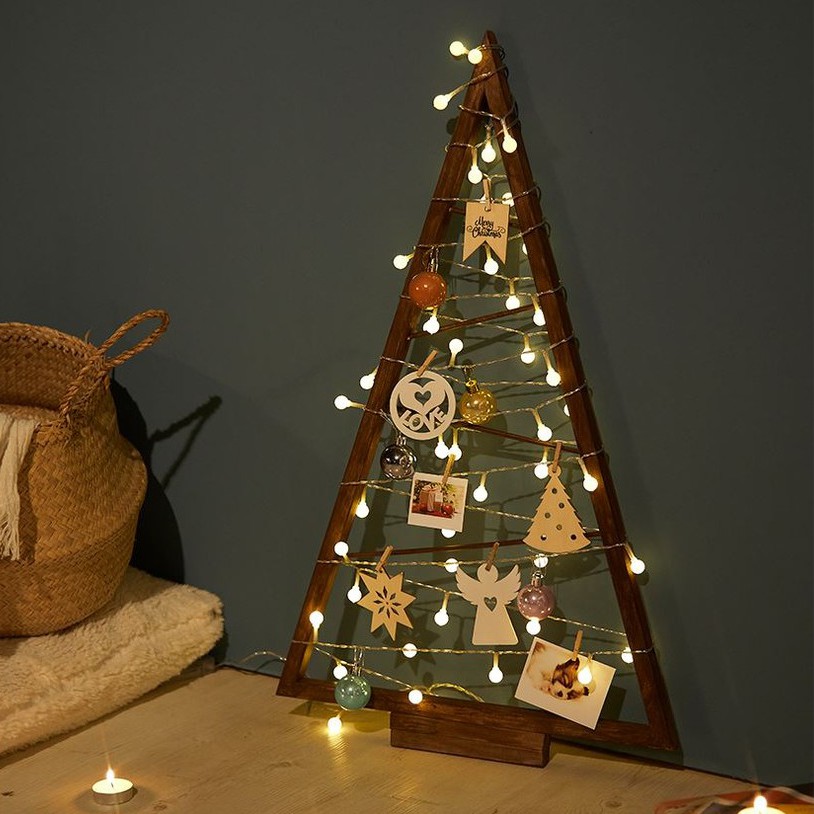 [Ready Stock] Wood wall tree / Christmas tree full set /Christmas Tree