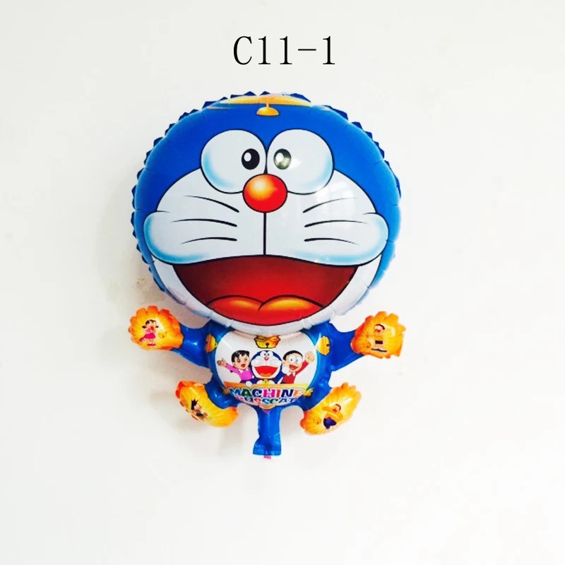 C11 Happy birthday party foil balloon Doraemon Shopee Singapore