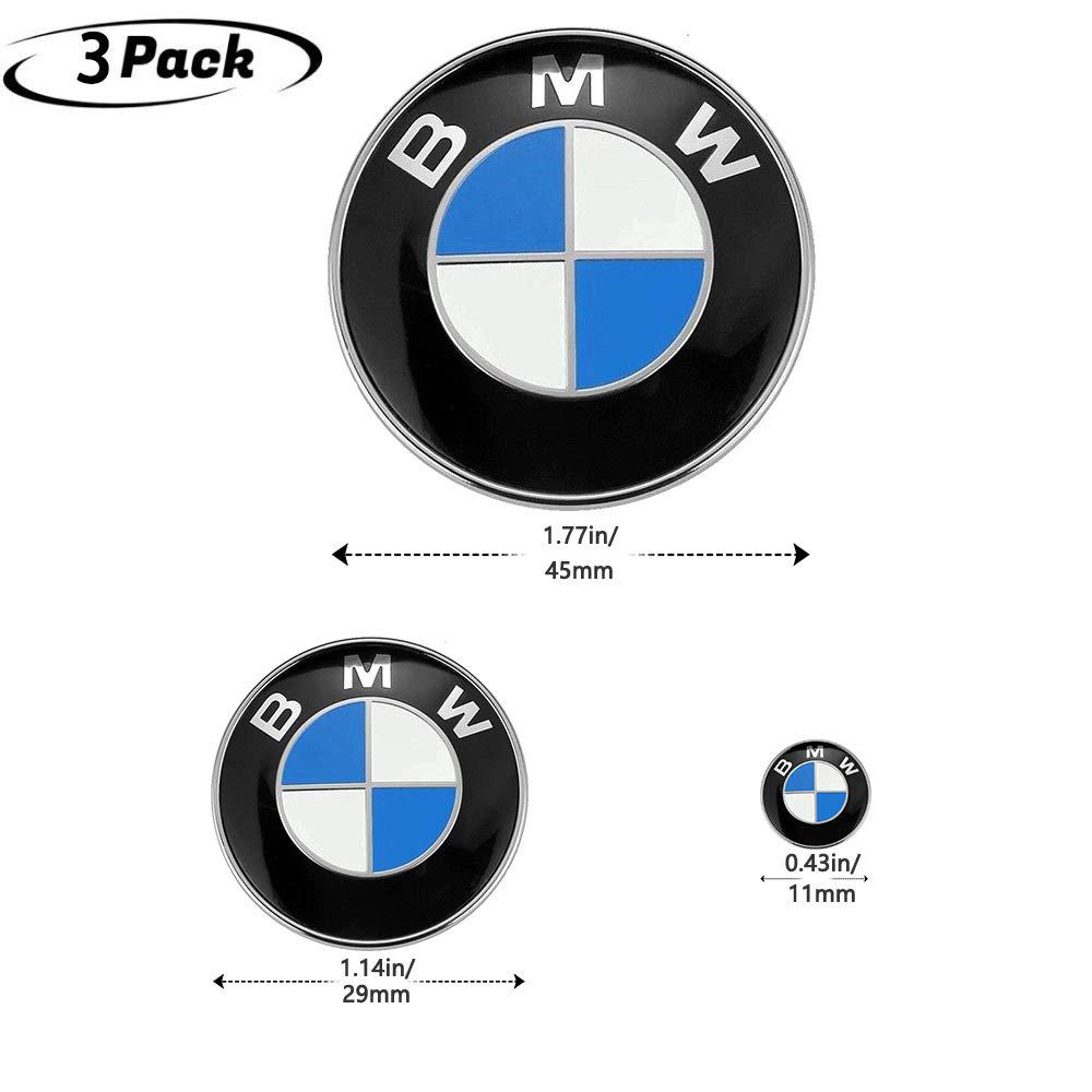 DIY BMW Steering Wheel Emblem Decal BMW Multimedia Center Button iDrive