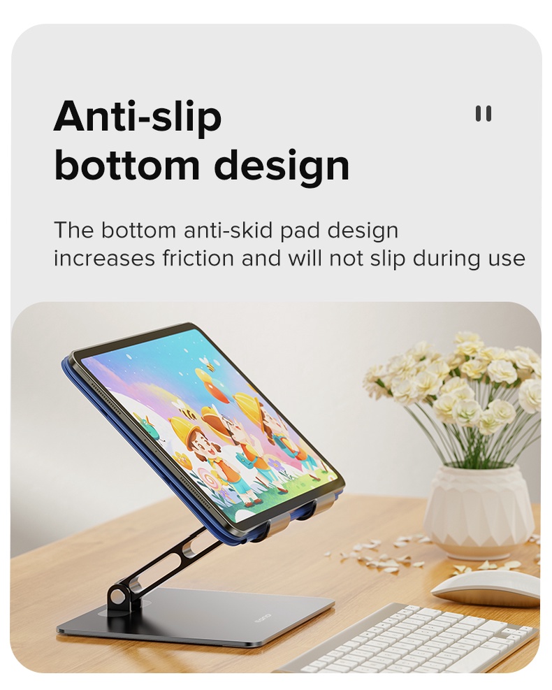 llano iPad Stand Tablet Stand Portable Aluminum Alloy Stand For 412