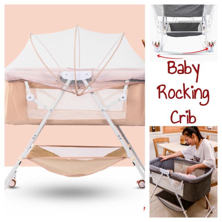 Baby Cradle Rocking Crib Shopee Singapore