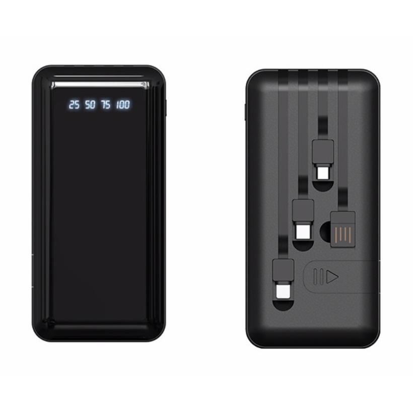 Remax,Life voyage series 10000mah builtin 3 in 1 fest charging cable