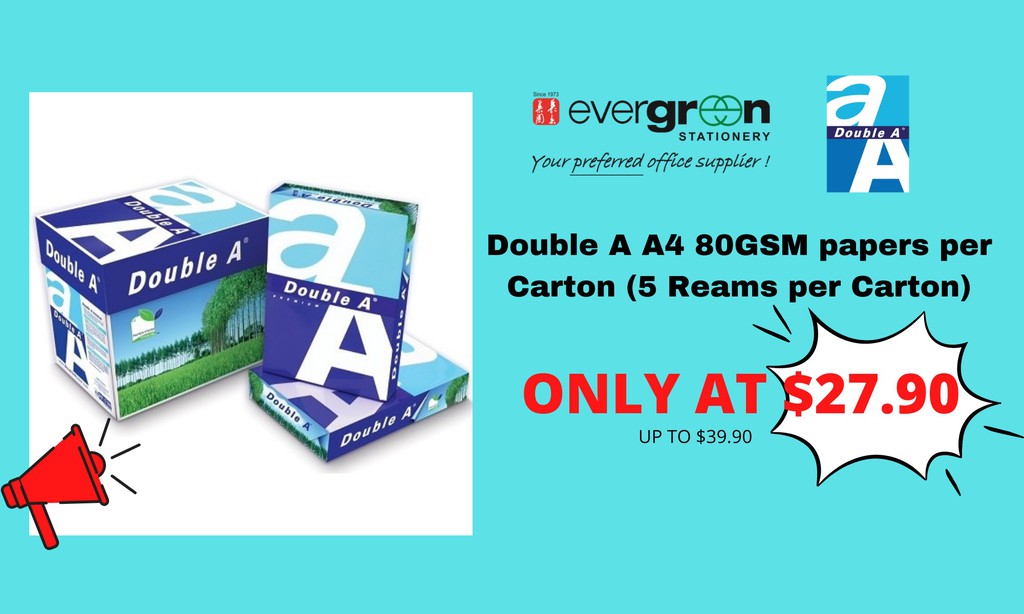 Evergreen Stationery, Online Shop Shopee Singapore