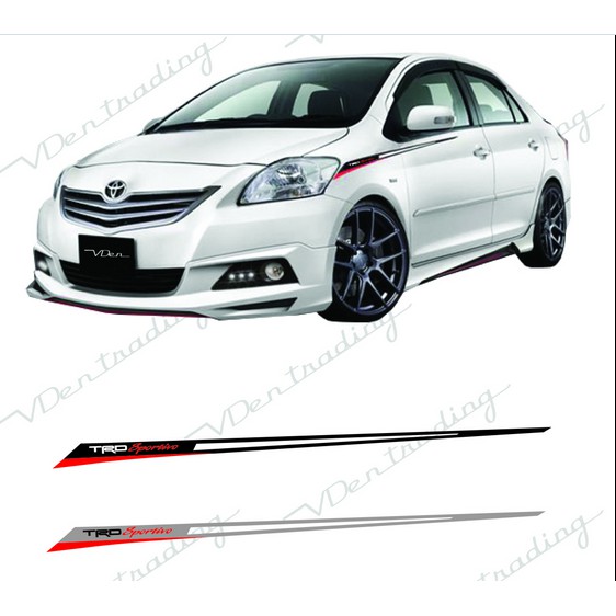 Toyota Vios Car Sticker Design GambarGambar Stiker