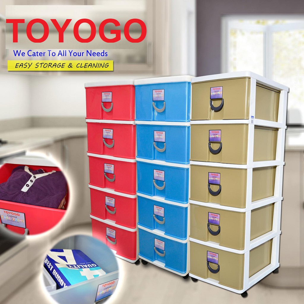 💥 TOYOGO Singapore Toyogo Plastic Storage / Drawer With
