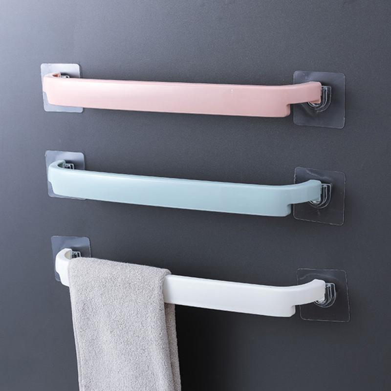 Selfadhesive Towel Holder Rack / Wall Mounted Towel Hanger / Bathroom