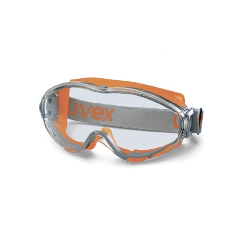 Uvex Safety Goggles Ultrasonic Orange / Gray HCAF Clear 9302245