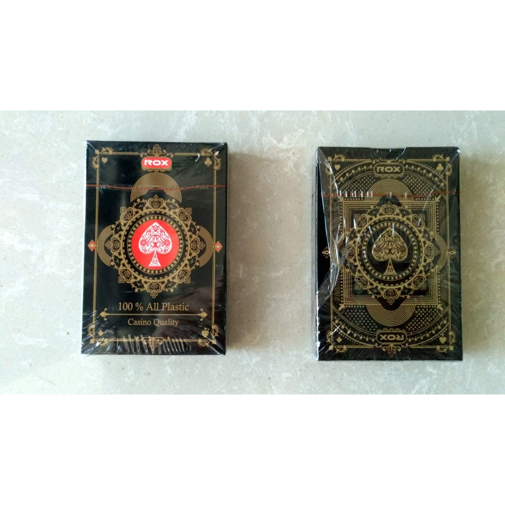 Premium Poker Cards (ROX) Shopee Singapore