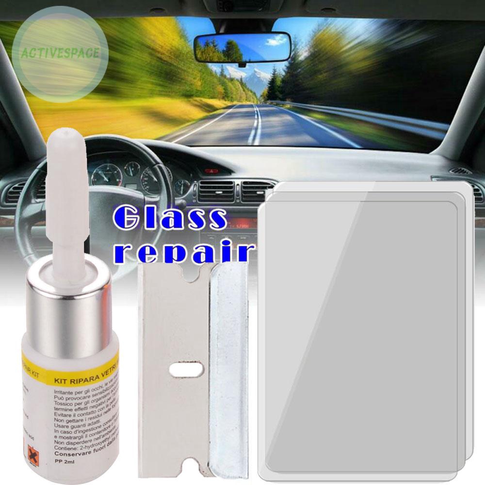 Glass Repair Set Resin glue Car Auto Windshield Windscreen Scratch Crack Window Corrector