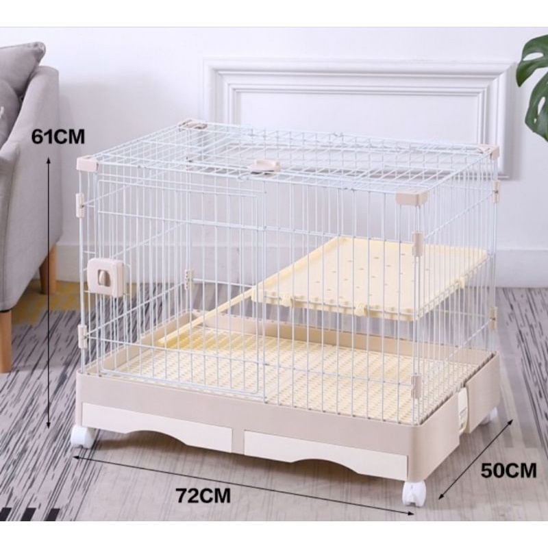 [SG Seller] 2 Tier Rabbit Cage / Chinchilla Cage / Small Animal Cage