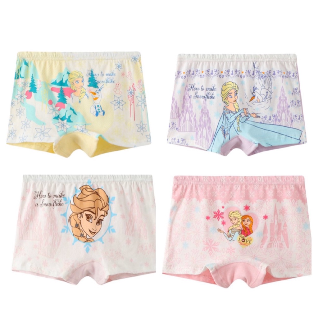 Disney Frozen boxer panties underwear Shopee Singapore