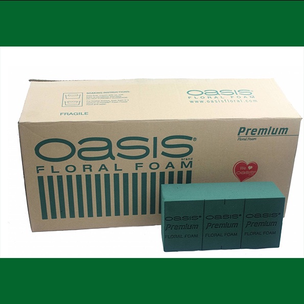 Oasis Premium Grade Wet Floral Foam Sponge for Fresh Flowers