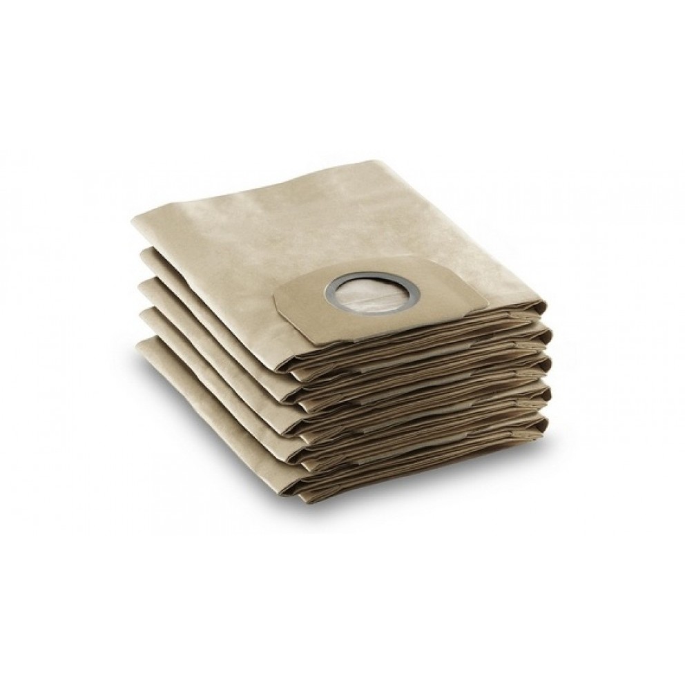 KARCHER Paper Filter Bags Pack of 5 6.959130.0 [6.959130.0] WD3 / MV3