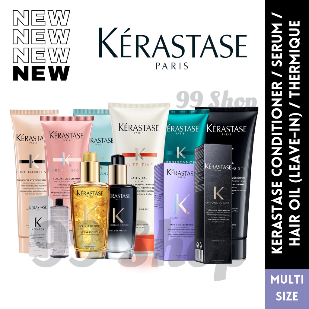 Kerastase Conditioner 200ml Serum Thermique Leavein Hair Oil