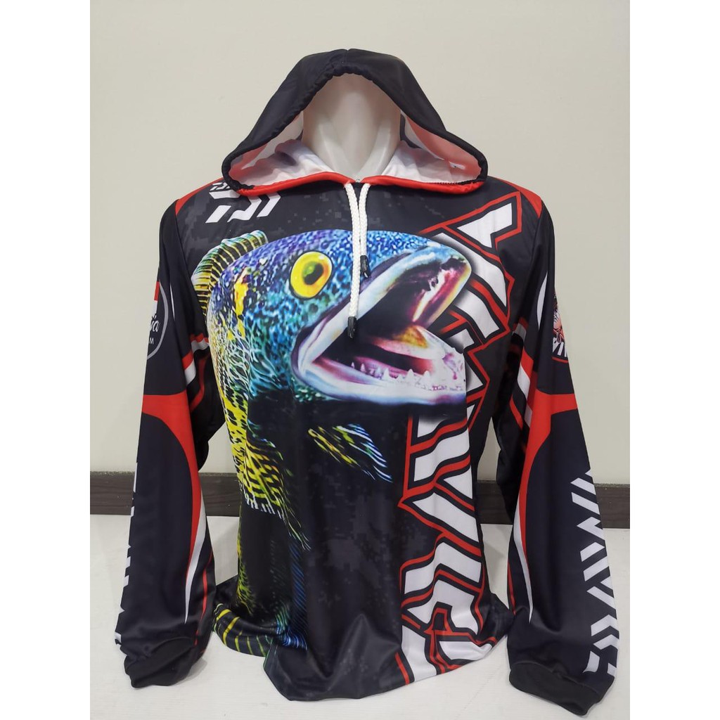Daiwa Fishing Jersey Tshirt Daiwaclothes Hodie Mancing Daiwa Hat