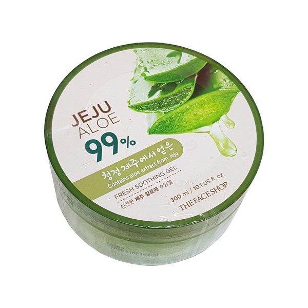 The Face Shop Jeju Aloe Fresh Soothing Gel 300ml Shopee Singapore