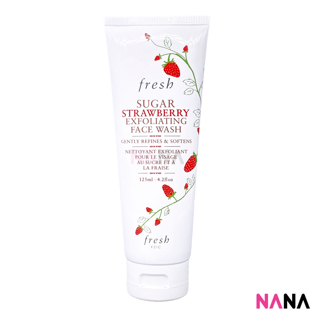 Fresh Sugar Strawberry Exfoliating Face Wash 125ml Shopee Singapore