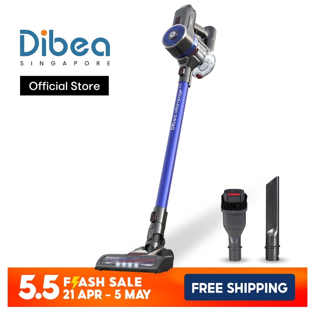 Dibea G12 Cordless Vacuum Cleaner Shopee Singapore