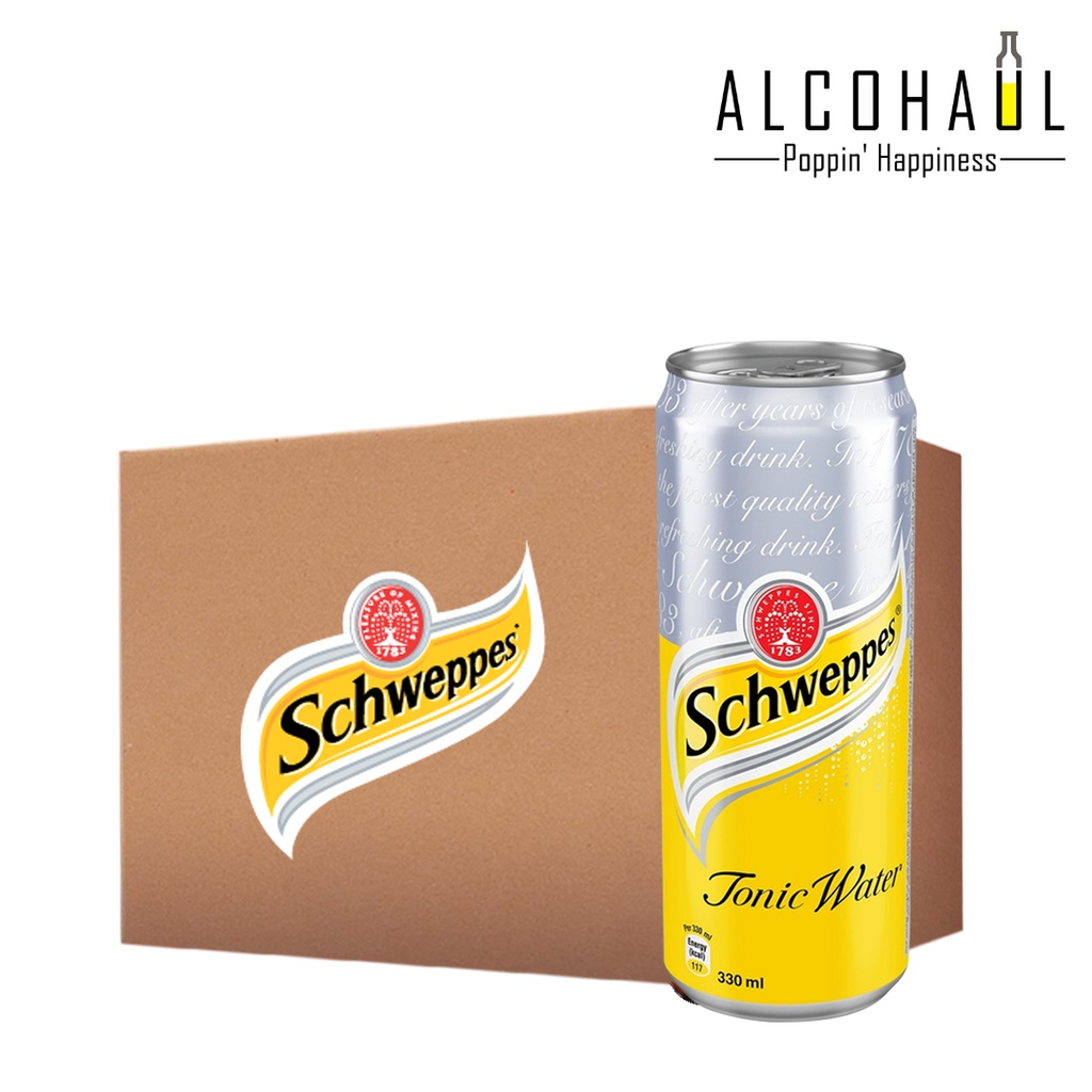 Schweppes Tonic Water CASE 24 X 330ml Shopee Singapore