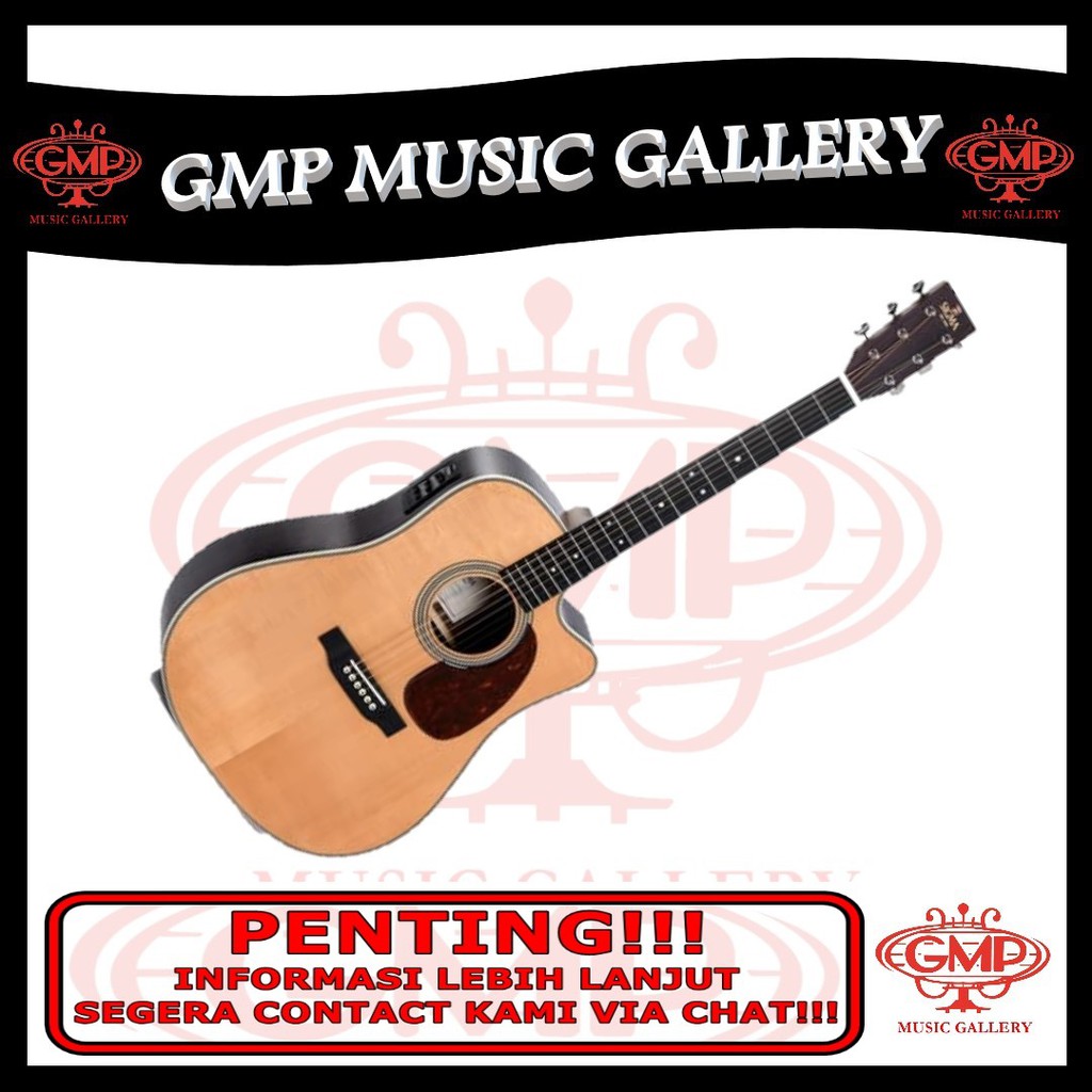 Sigma Acoustic Electric Guitar Dtc28he + / Sigma Dtc 28he + / Sigma