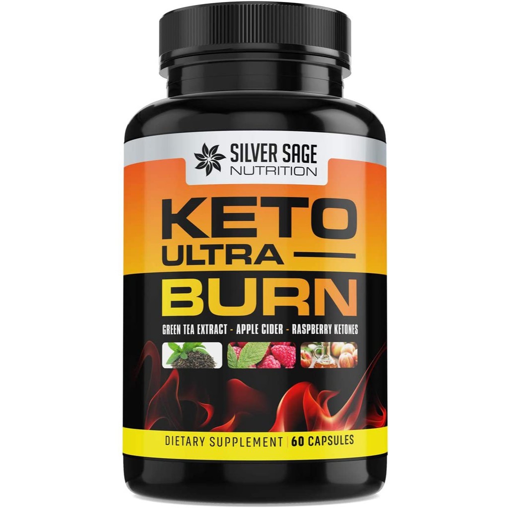 Silver Sage Nutrition Keto Ultra Burn Keto Diet Pills Exogenous