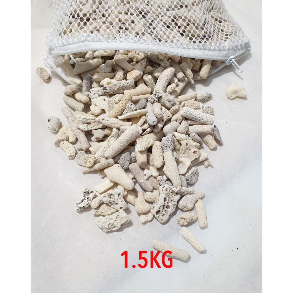 FISH TANK CORAL CHIPS 1.5KG (CORALCHIP) Shopee Singapore