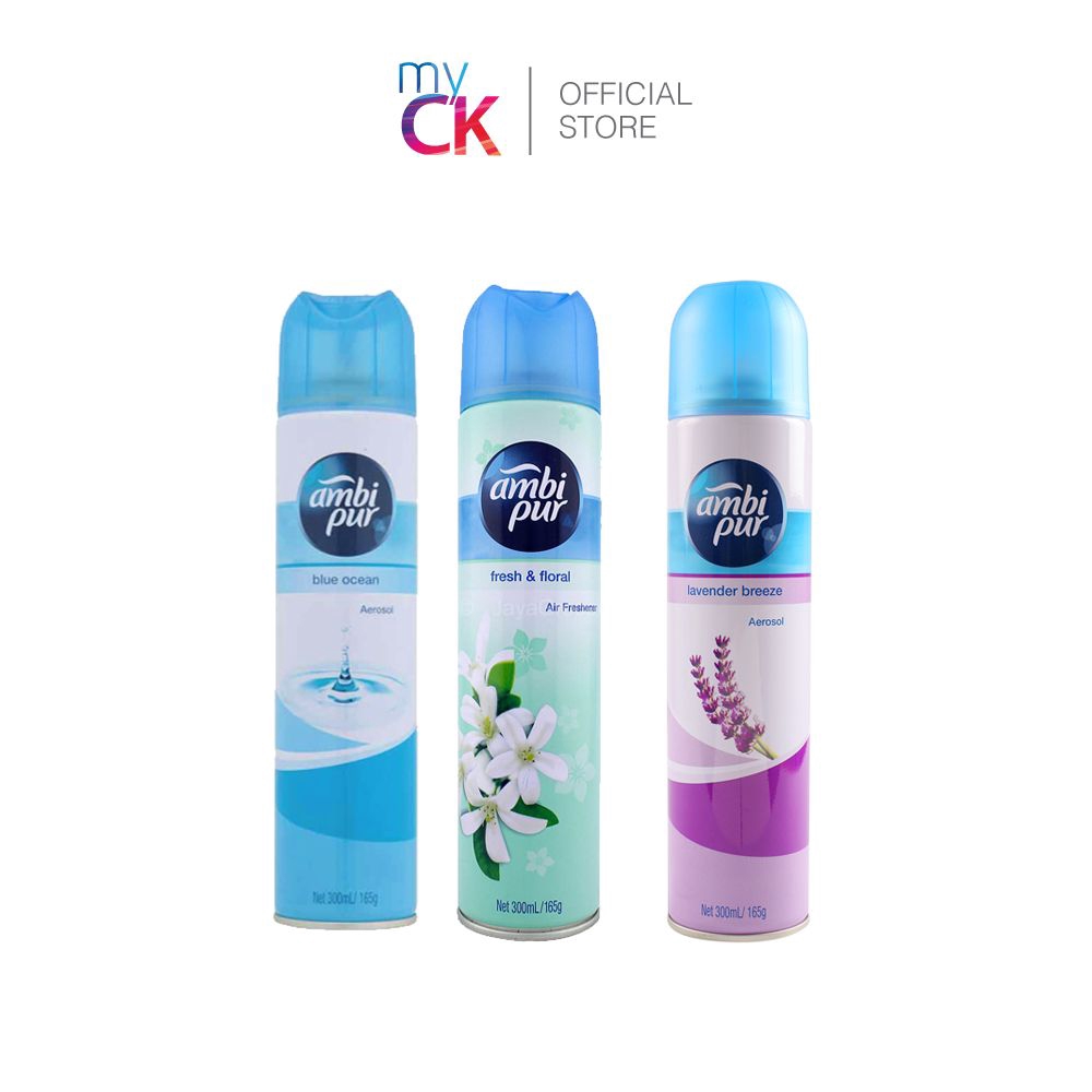 (Bundle of 2) Ambi Pur Fresh & Floral / Lavender Breeze / Blue Ocean