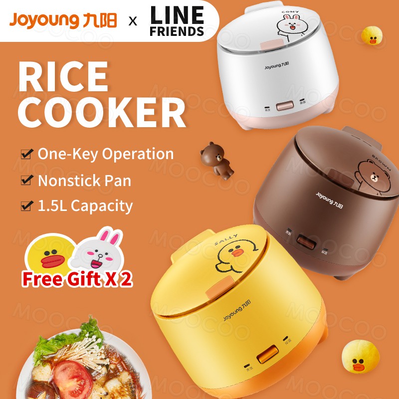 【Line Friends】1.5L MultiFunction Rice Cooker Portable Household Mini