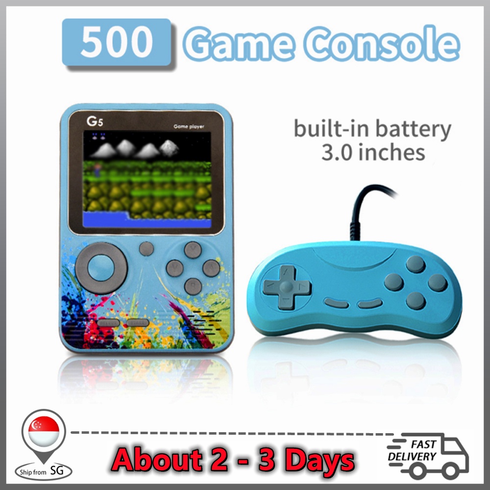 Mini Handheld Game Console Builtin 500 Retro Classic Games Portable