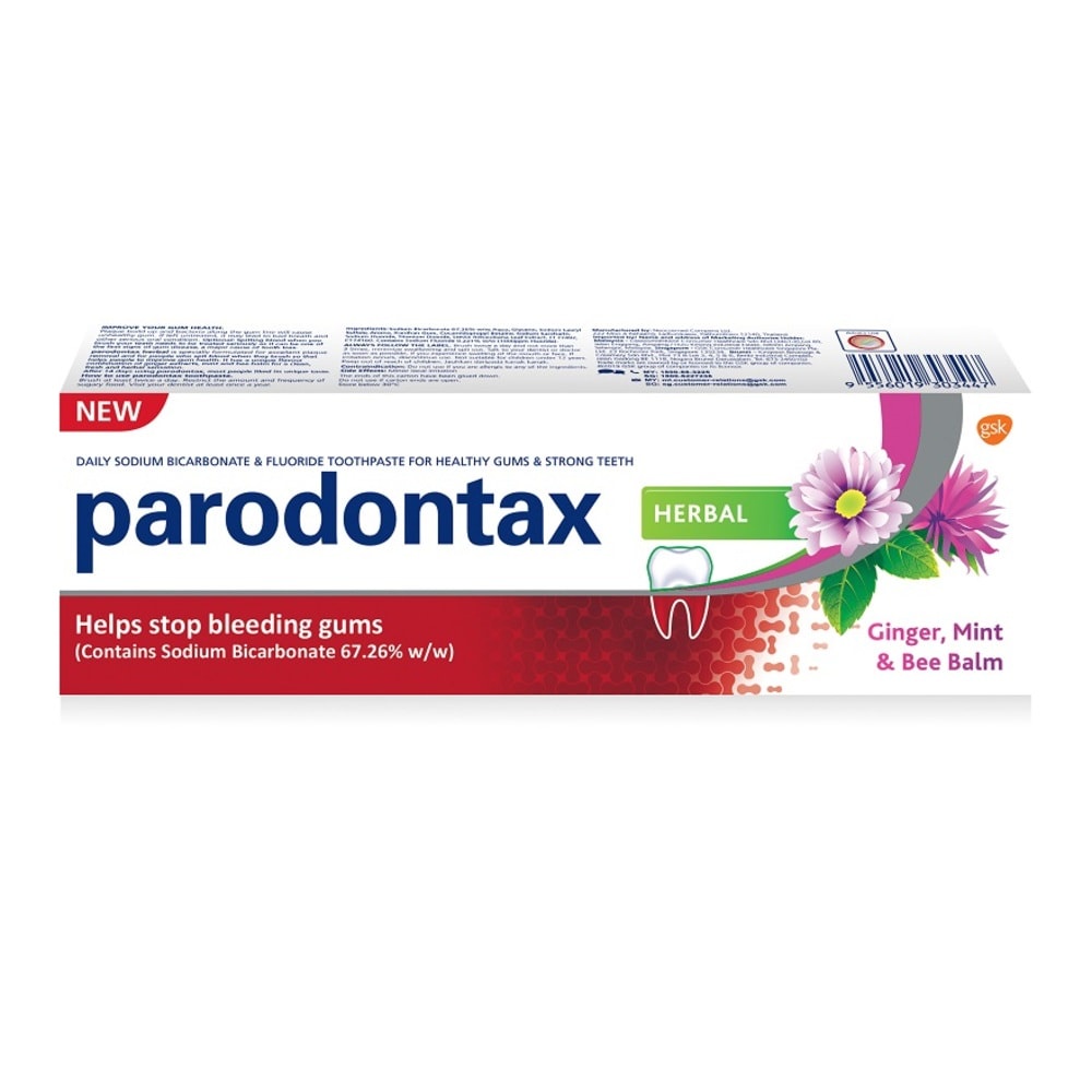 PARODONTAX Herbal Fluoride Toothpaste 90g Shopee Singapore