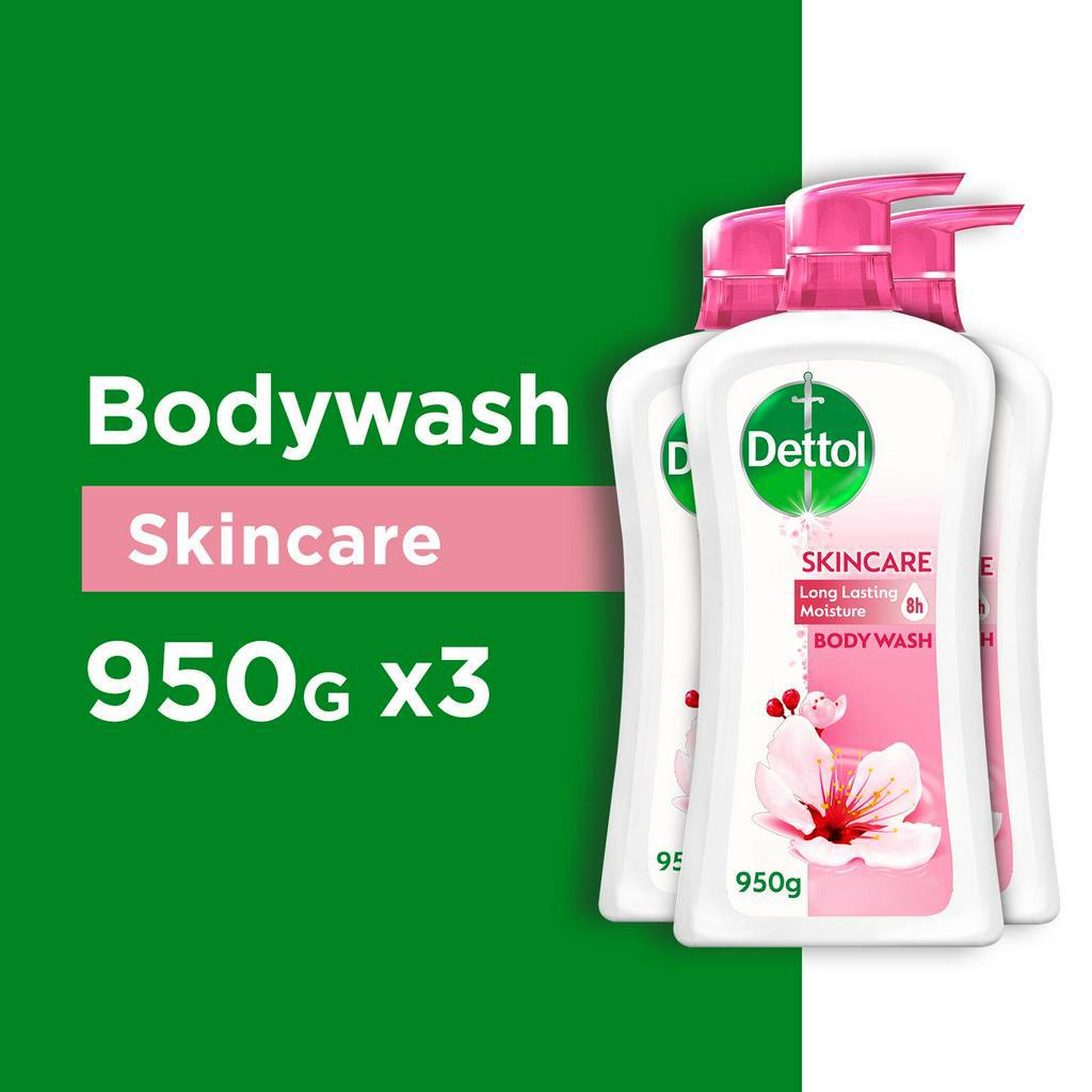 [Bundle of 3] Dettol Body Wash Skincare 950g Shopee Singapore