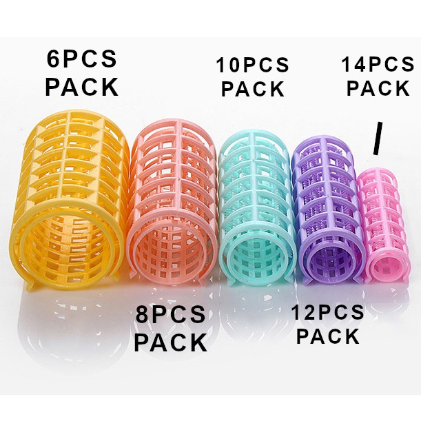 Plastic Curlers Hair Rollers for Hair Styling Hairdressing Hair Bangs