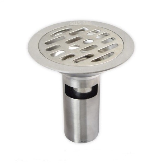 Floor Drain 10cm Traps 304 Stainless Steel Bathroom Shower Drain Cover