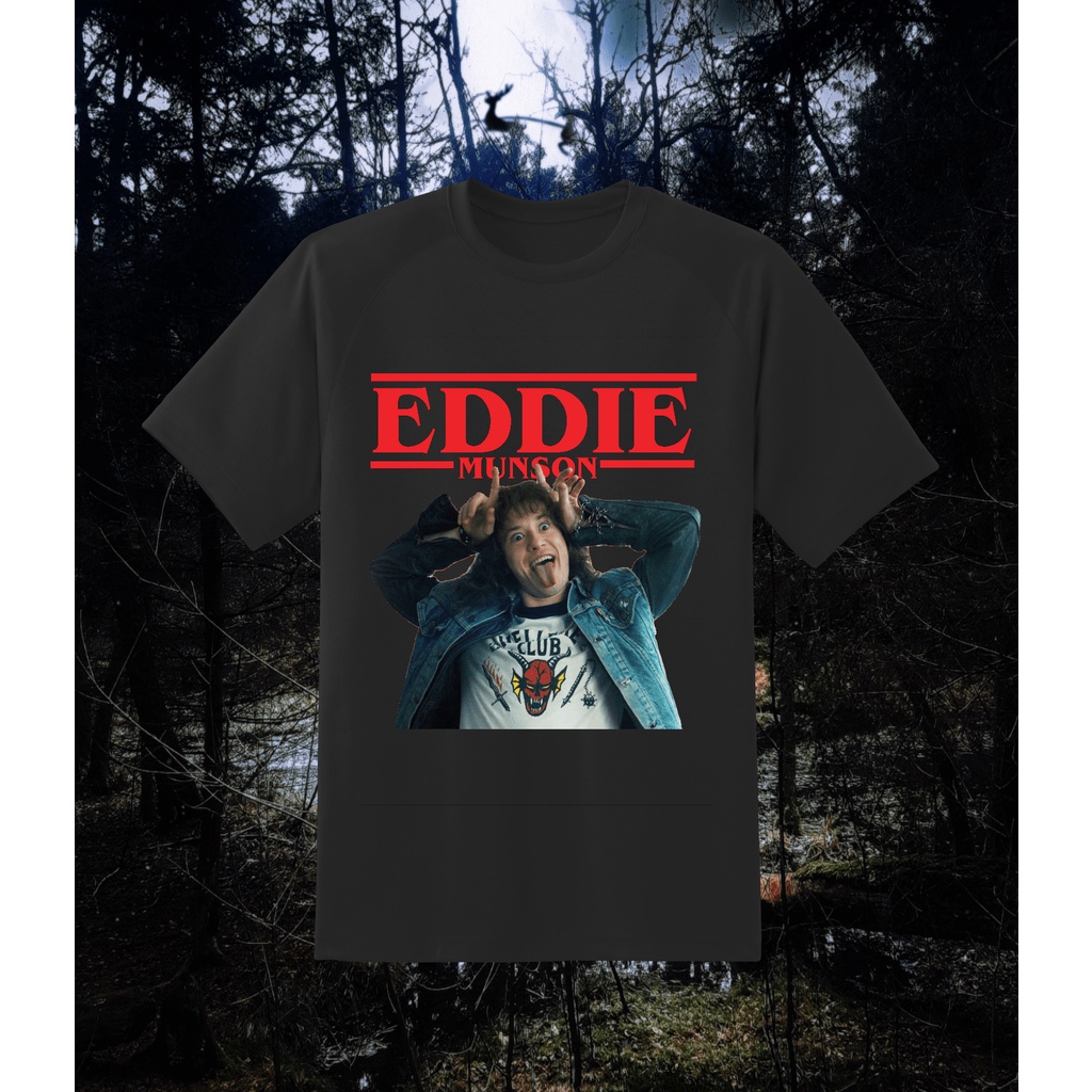 EDDIE MUNSON STRANGER THINGS TSHIRT Shopee Singapore
