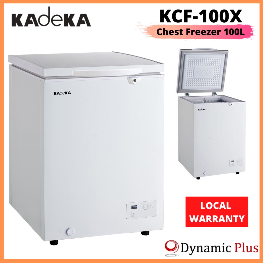 Kadeka KCF100X Single Door Chest Freezer 100L Shopee Singapore