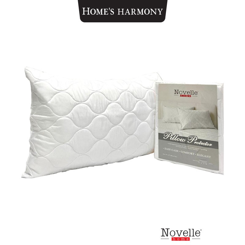 Novelle Pillow Protector (48cm x 74cm) Home's Harmony SG seller