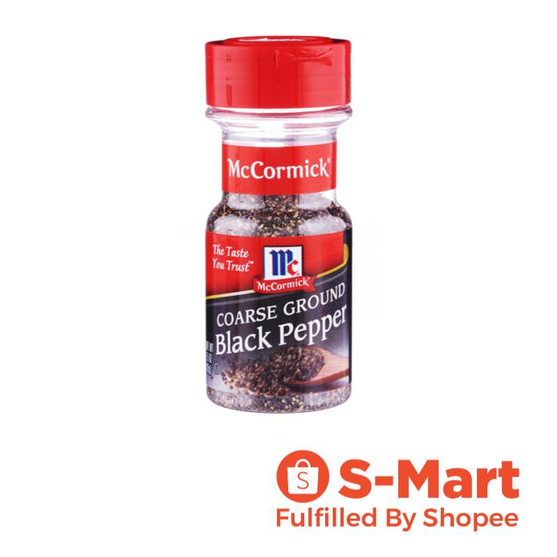 McCormick Coarse Ground Black Pepper 42g Shopee Singapore