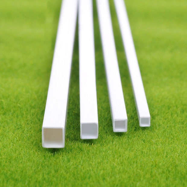 Building Model Material DIY Handmade Plastic Square Bar Tube Plastic