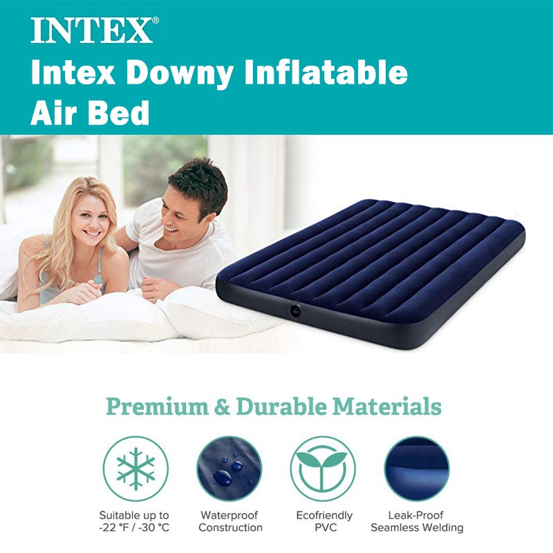 Intex Inflatable Queen Bed Hanaposy