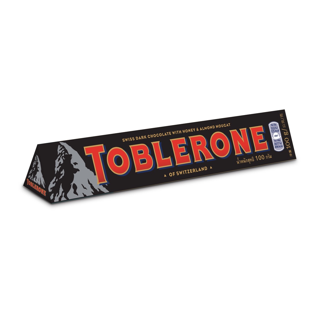Toblerone Tone Bittersweet 100g [Switzerland] (Halal) Shopee Singapore