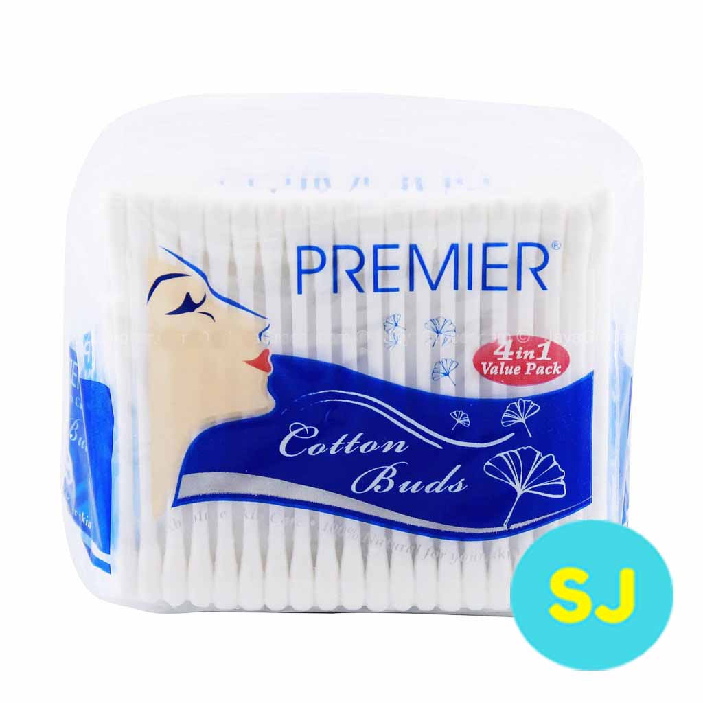 Premier Cotton Buds (4 packs x 160 tips) Shopee Singapore