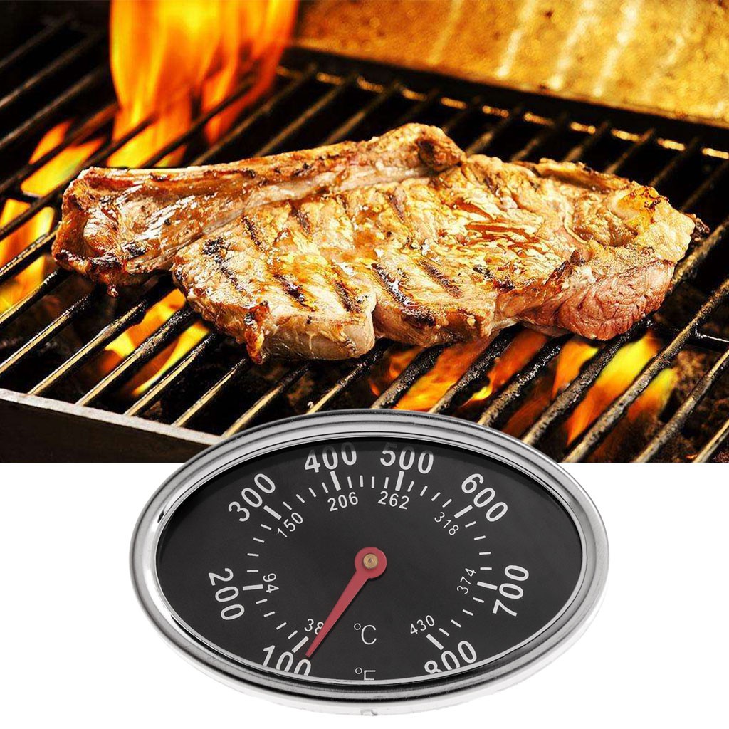 Nexgrill Gas Grill Lid Thermometer Heat Indicator 22551 BBQ Tools