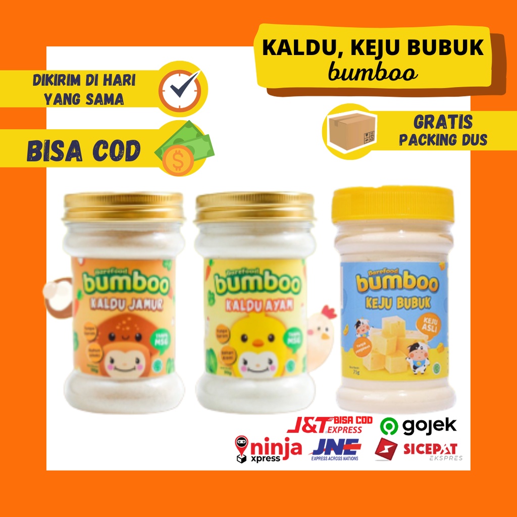 Bumboo Chicken Broth Healthy Mushroom Broth Organic Seasoning Spices Mpasi Snack Baby Chicken