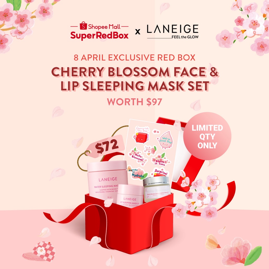 [Limited Edition & Shopee Exclusive] LANEIGE All New Cherry Blossom